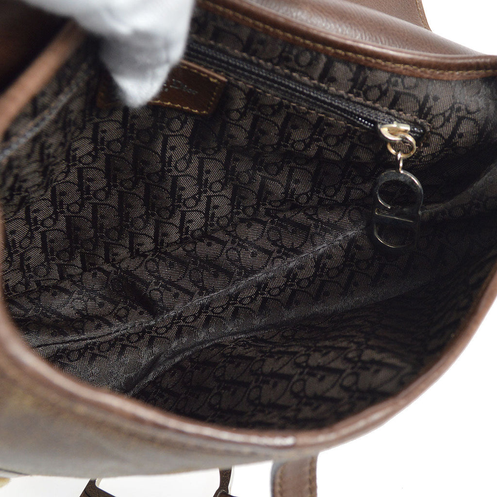 Christian Dior shearling Saddle Bag Medium