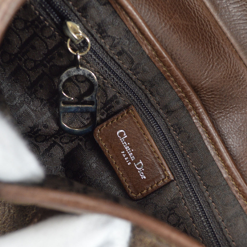 Christian Dior shearling Saddle Bag Medium