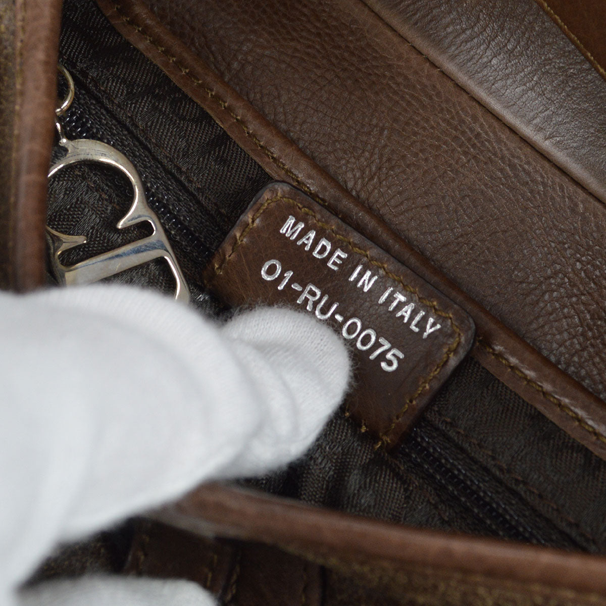 Christian Dior shearling Saddle Bag Medium