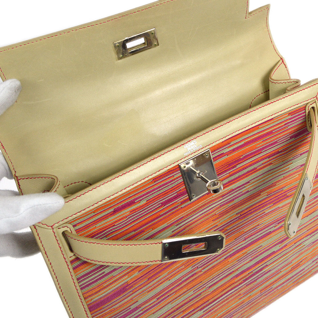 HERMES * 1990s KELLY 28 SELLIER Vibrato