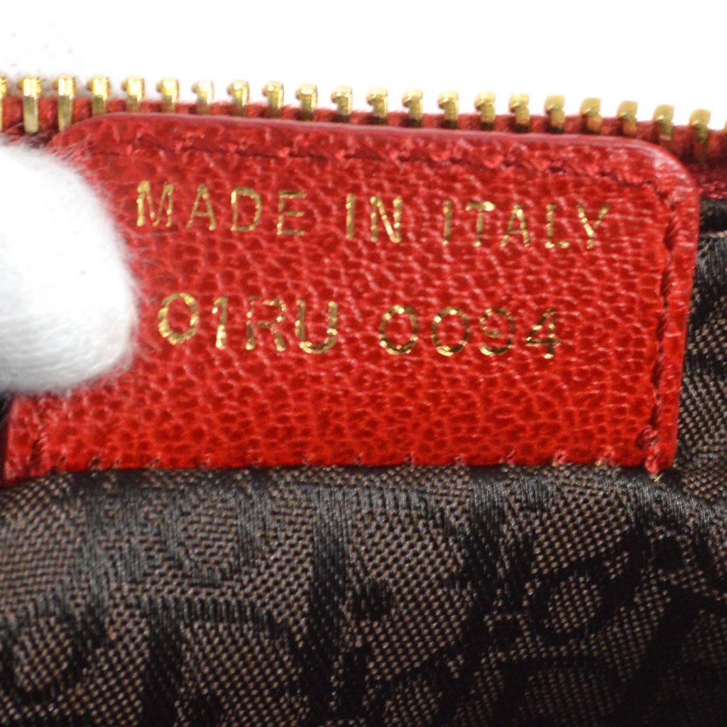 Christian Dior Leopard Saddle Bag Mini