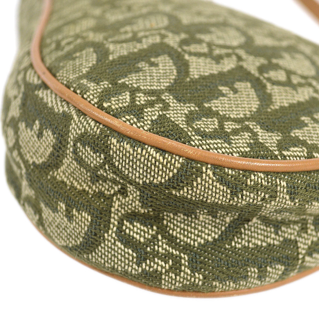 Christian Dior Trotter Saddle Bag Mini Khaki