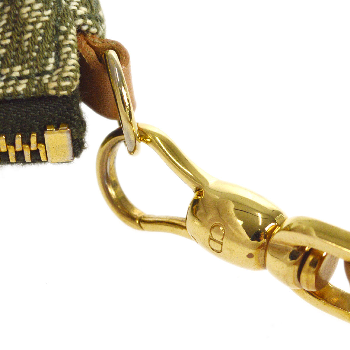 Christian Dior Trotter Saddle Bag Mini Khaki