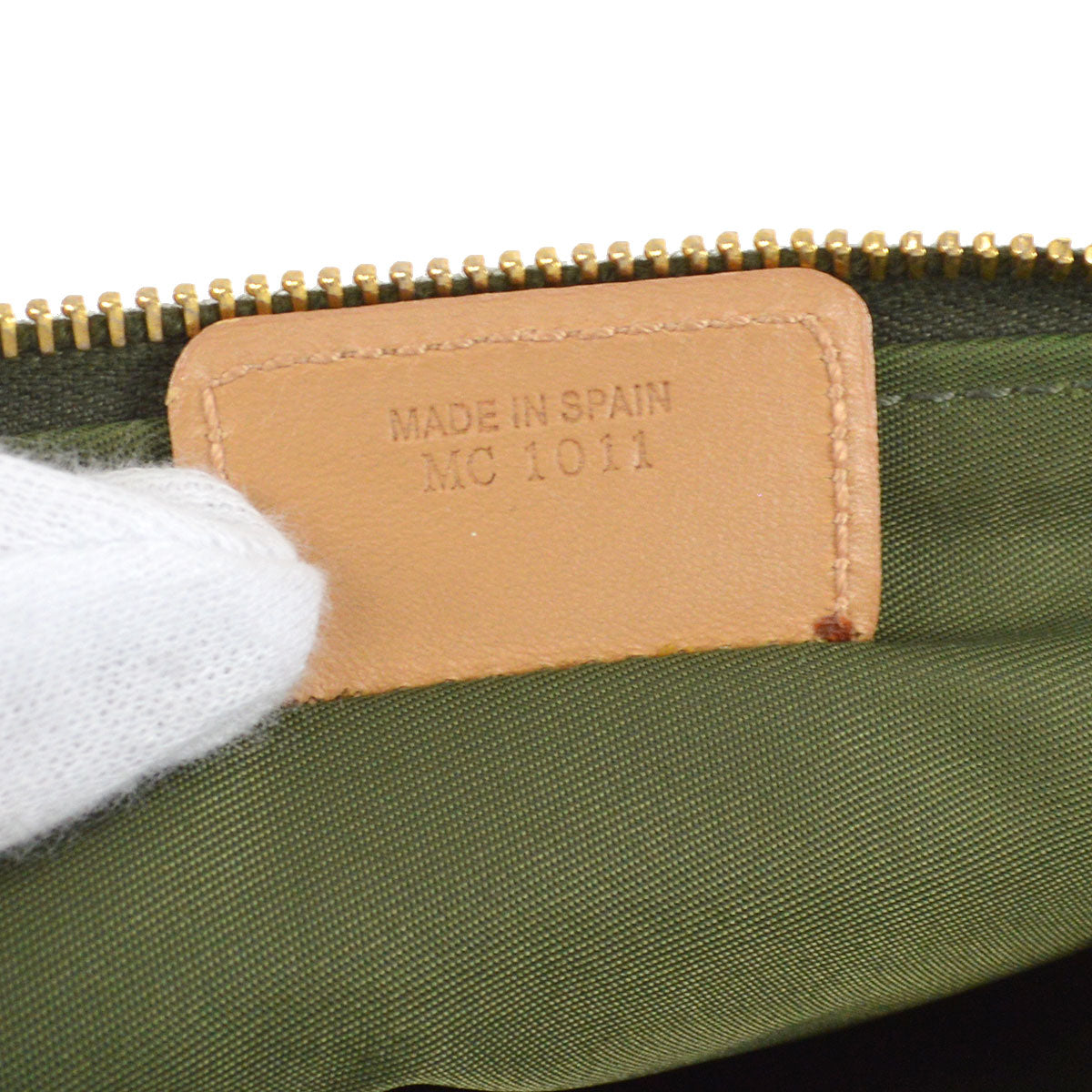 Christian Dior Trotter Saddle Bag Mini Khaki