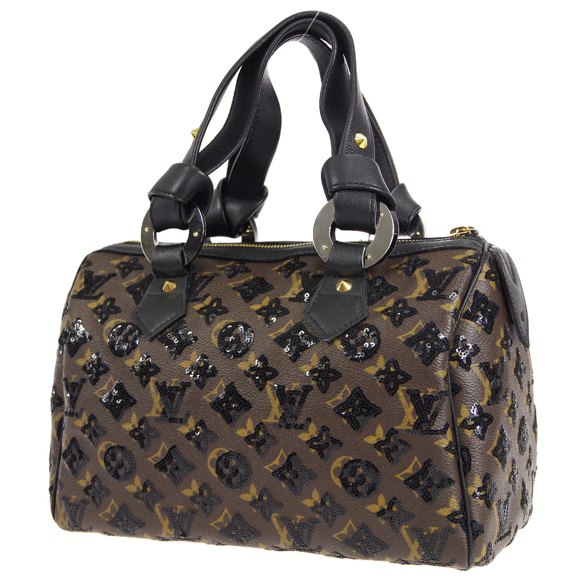 LOUIS VUITTON SPEEDY 30 HANDBAG MONOGRAM ECLIPSE