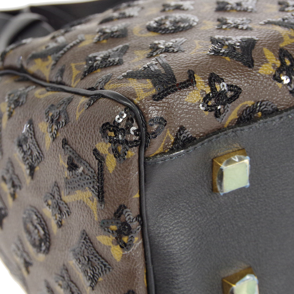 LOUIS VUITTON SPEEDY 30 HANDBAG MONOGRAM ECLIPSE