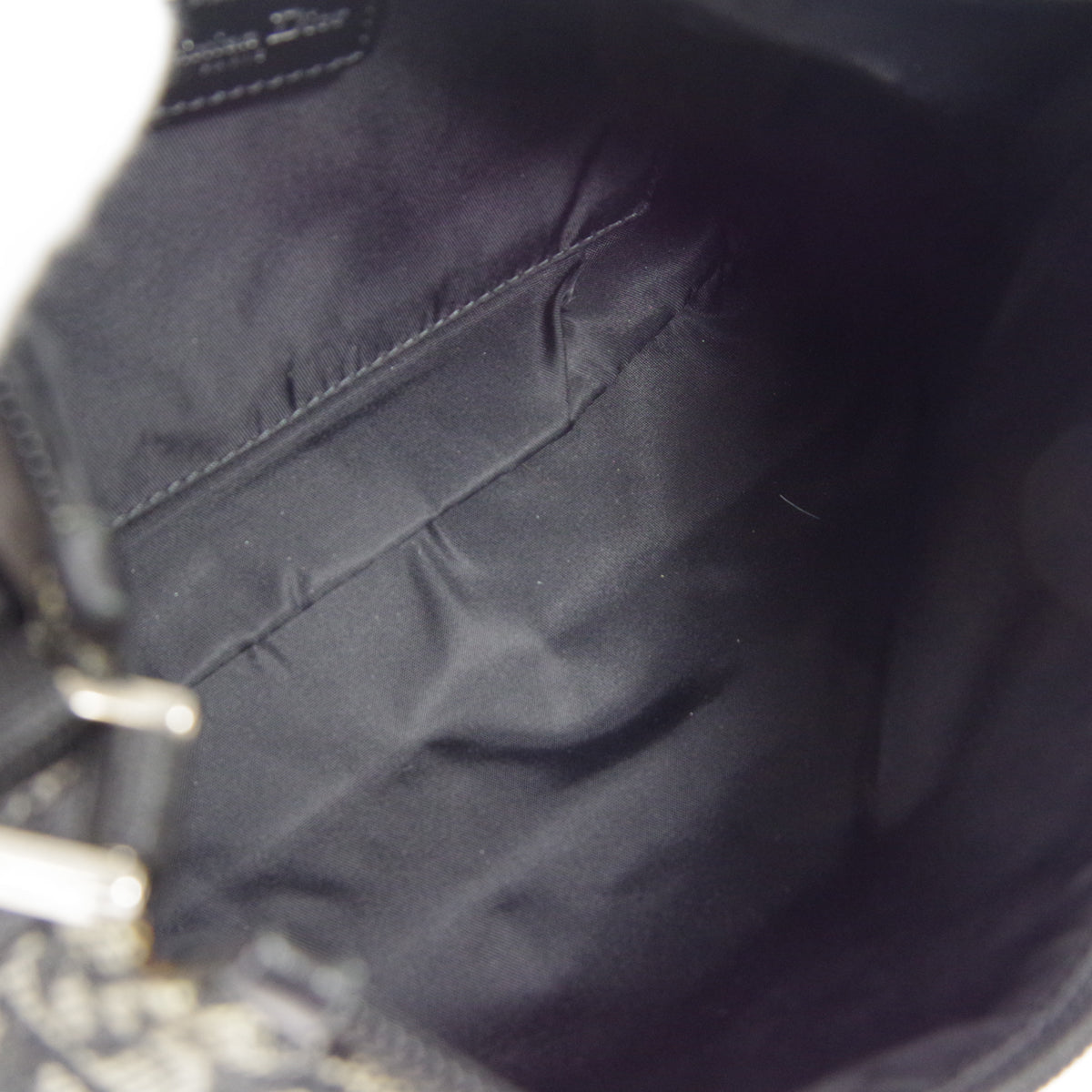 Christian Dior Trotter Handbag Black