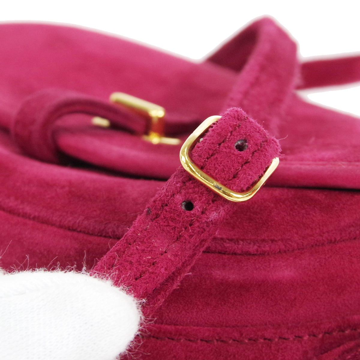 HERMES 1980s Balle de Golf Ruby Doblis