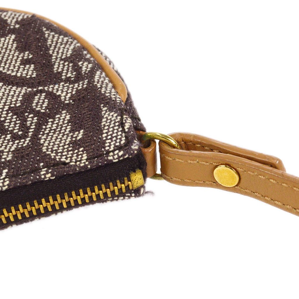 Christian Dior Trotter Saddle Bag Mini Brown