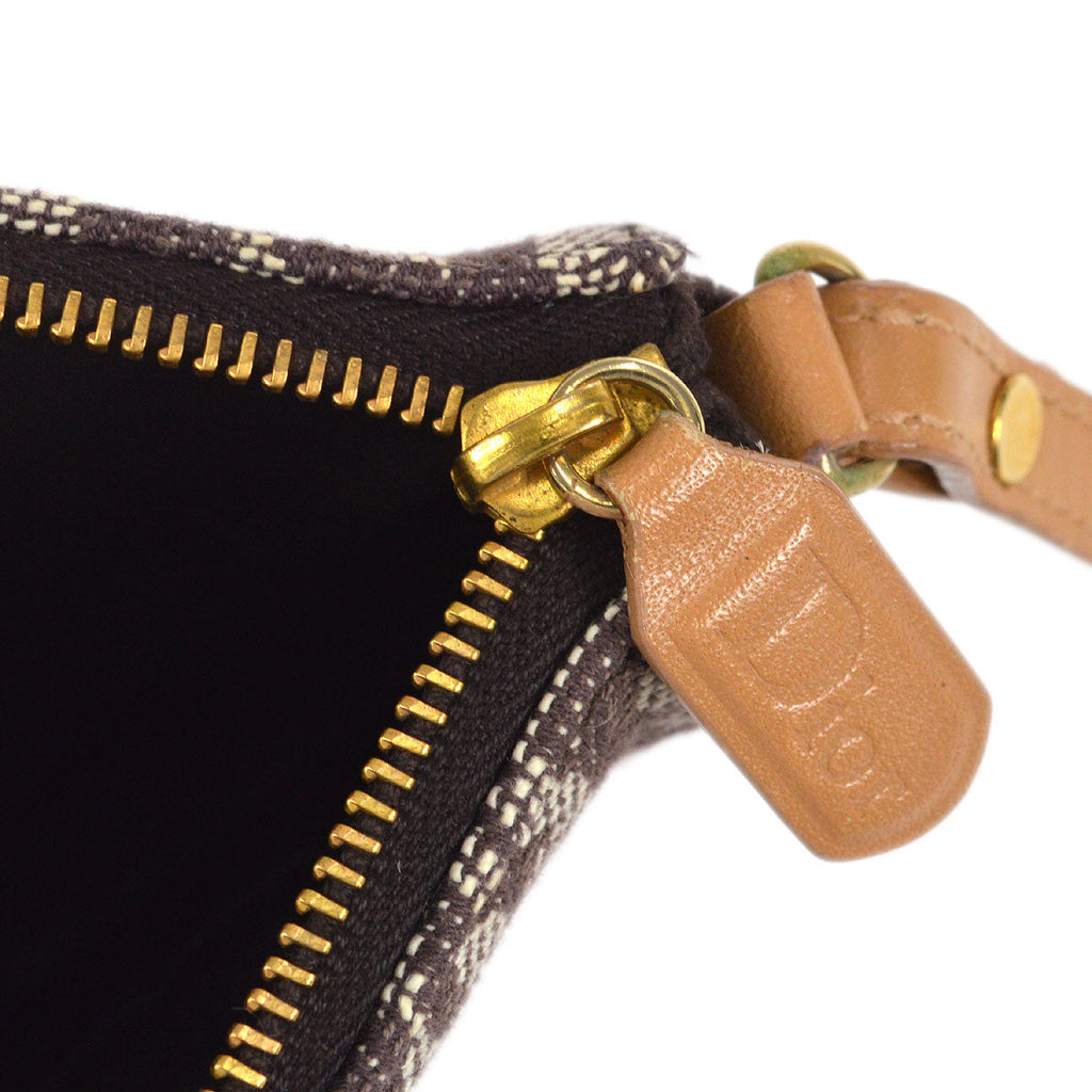 Christian Dior Trotter Saddle Bag Mini Brown