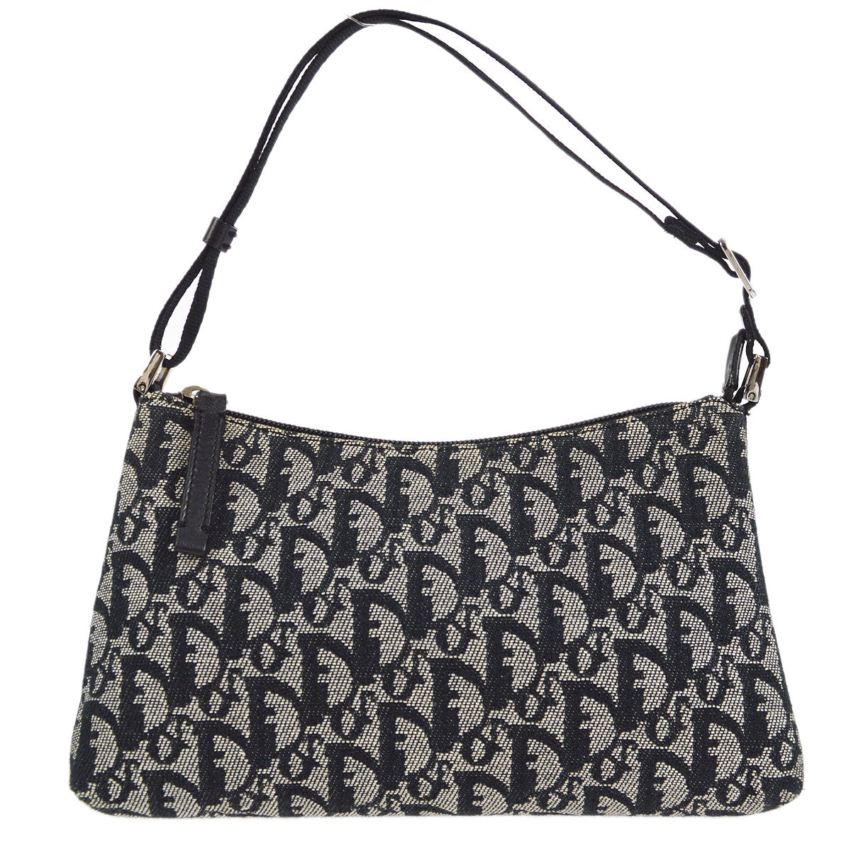 Christian Dior 2004 Trotter Handbag Black