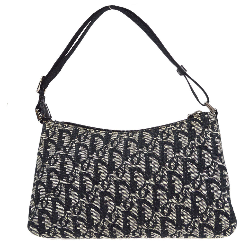 Christian Dior 2004 Trotter Handbag Black