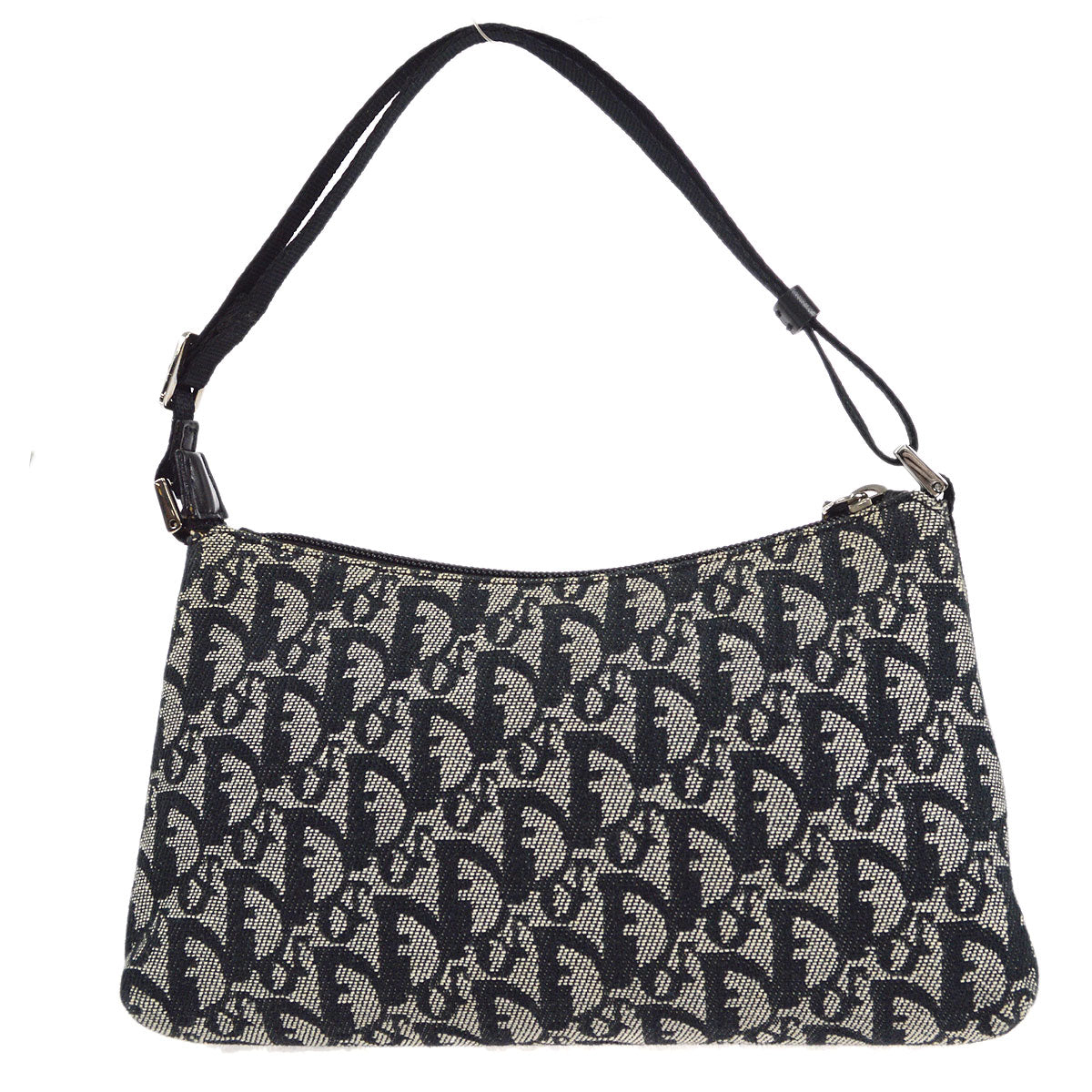 Christian Dior 2004 Trotter Handbag Black