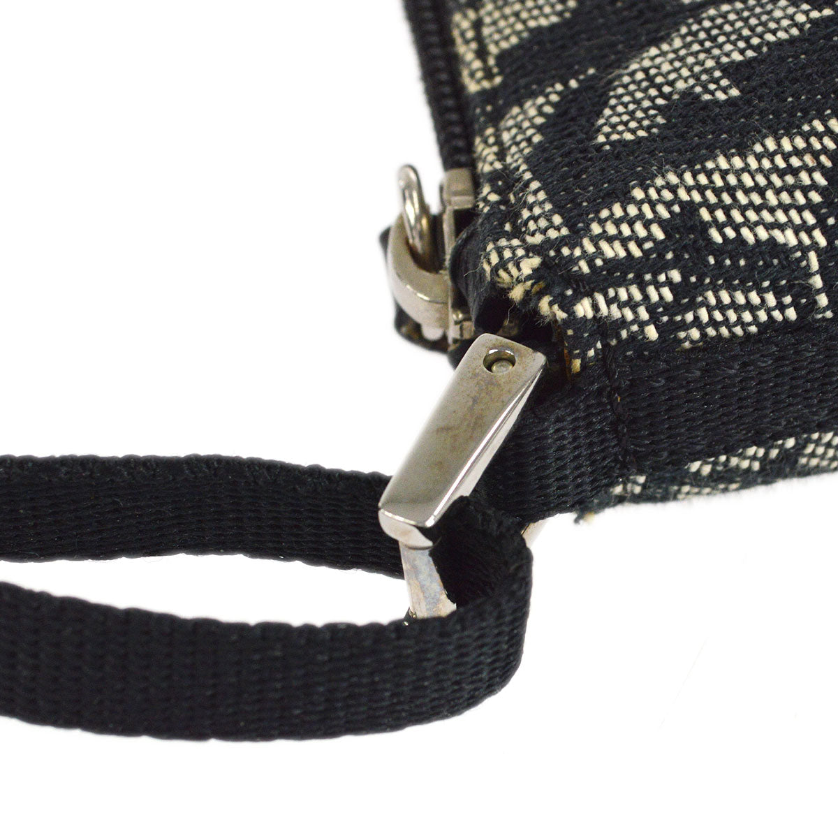Christian Dior 2004 Trotter Handbag Black