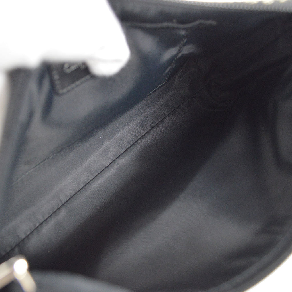 Christian Dior 2004 Trotter Handbag Black