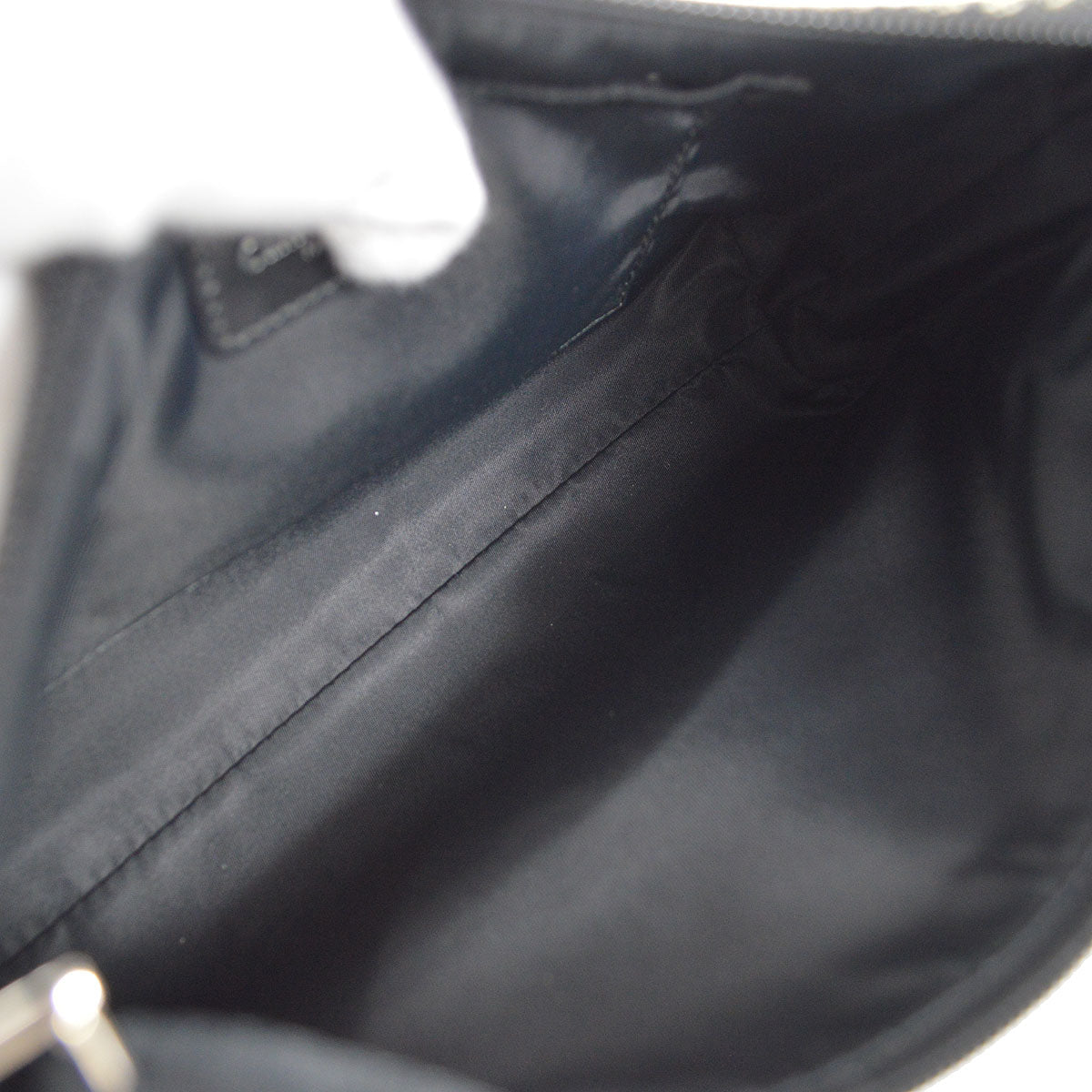 Christian Dior 2004 Trotter Handbag Black