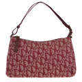 Christian Dior 2004 Trotter Handbag Bordeaux