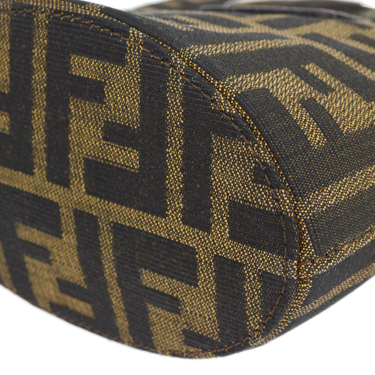 FENDI 2000s Zucca Shoulder Bag Brown