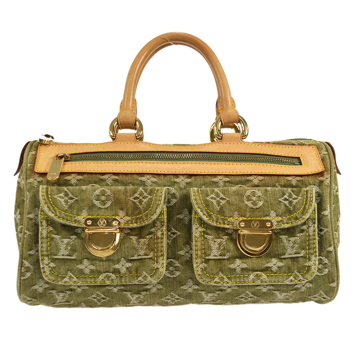 LOUIS VUITTON NEO SPEEDY HANDBAG MONOGRAM DENIM