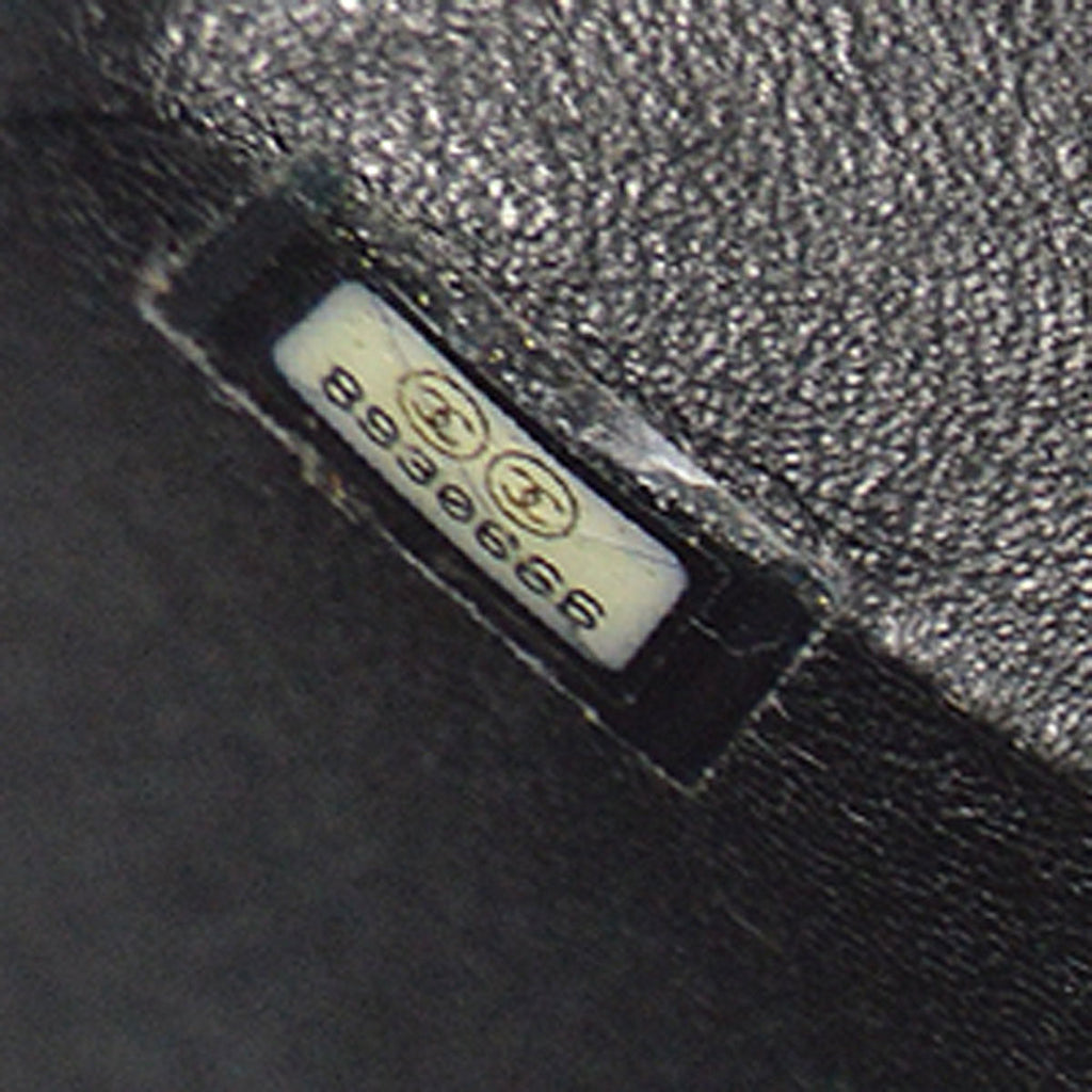 CHANEL Classic Flap Mini Square Chain Shoulder Bag Black Caviar 18176