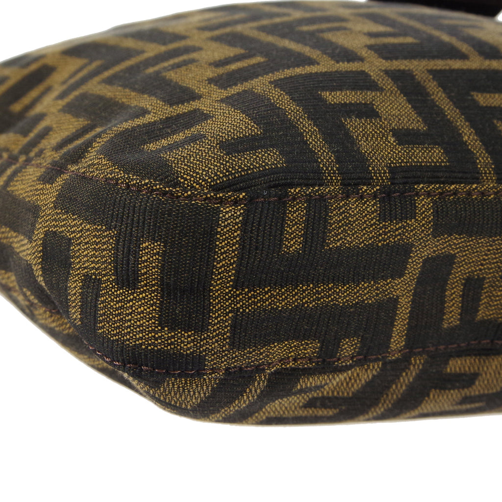 FENDI 1990s Zucca Handbag Brown