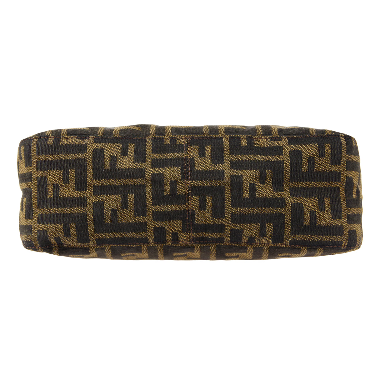 FENDI 1990s Zucca Handbag Brown
