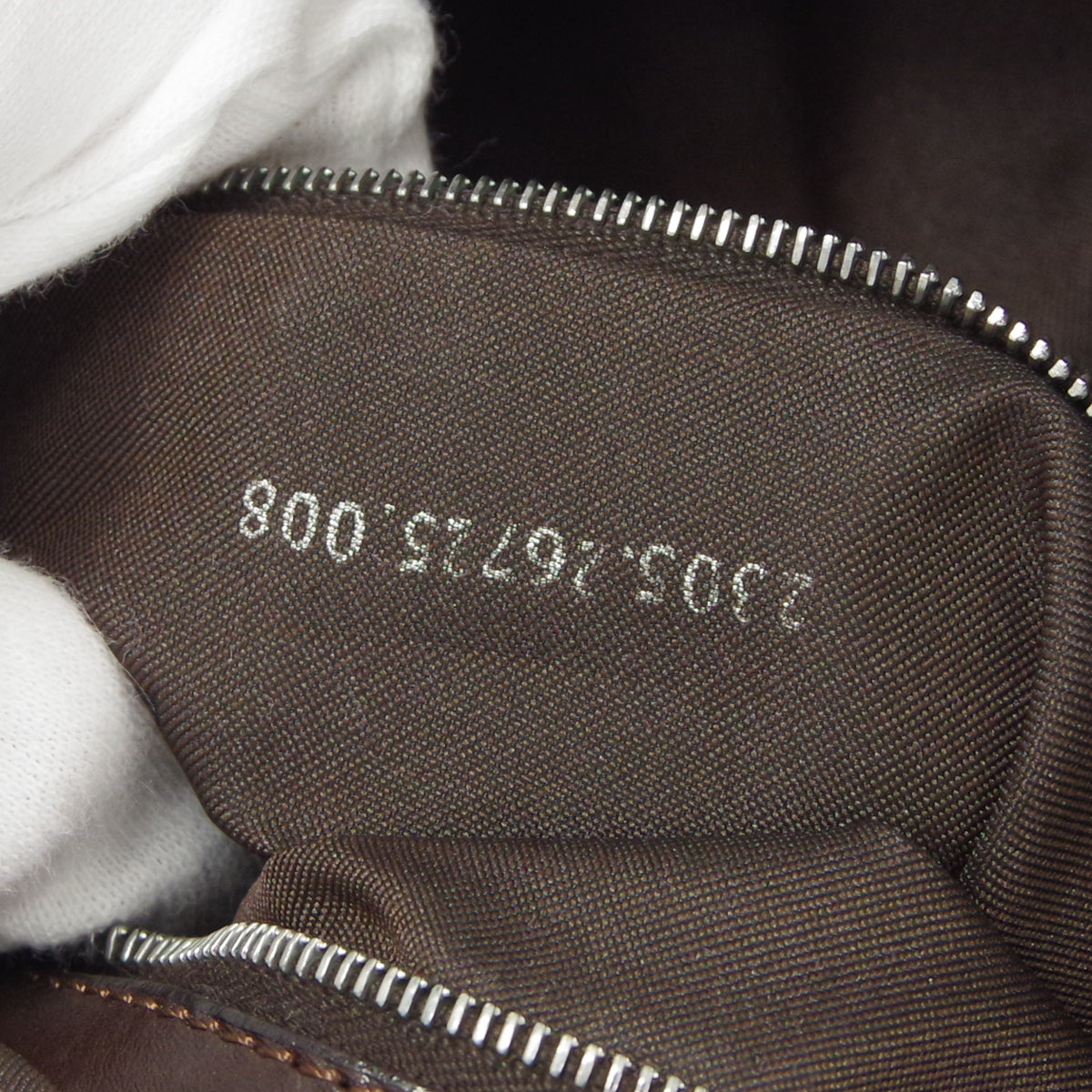 FENDI 1990s Zucca Handbag Brown