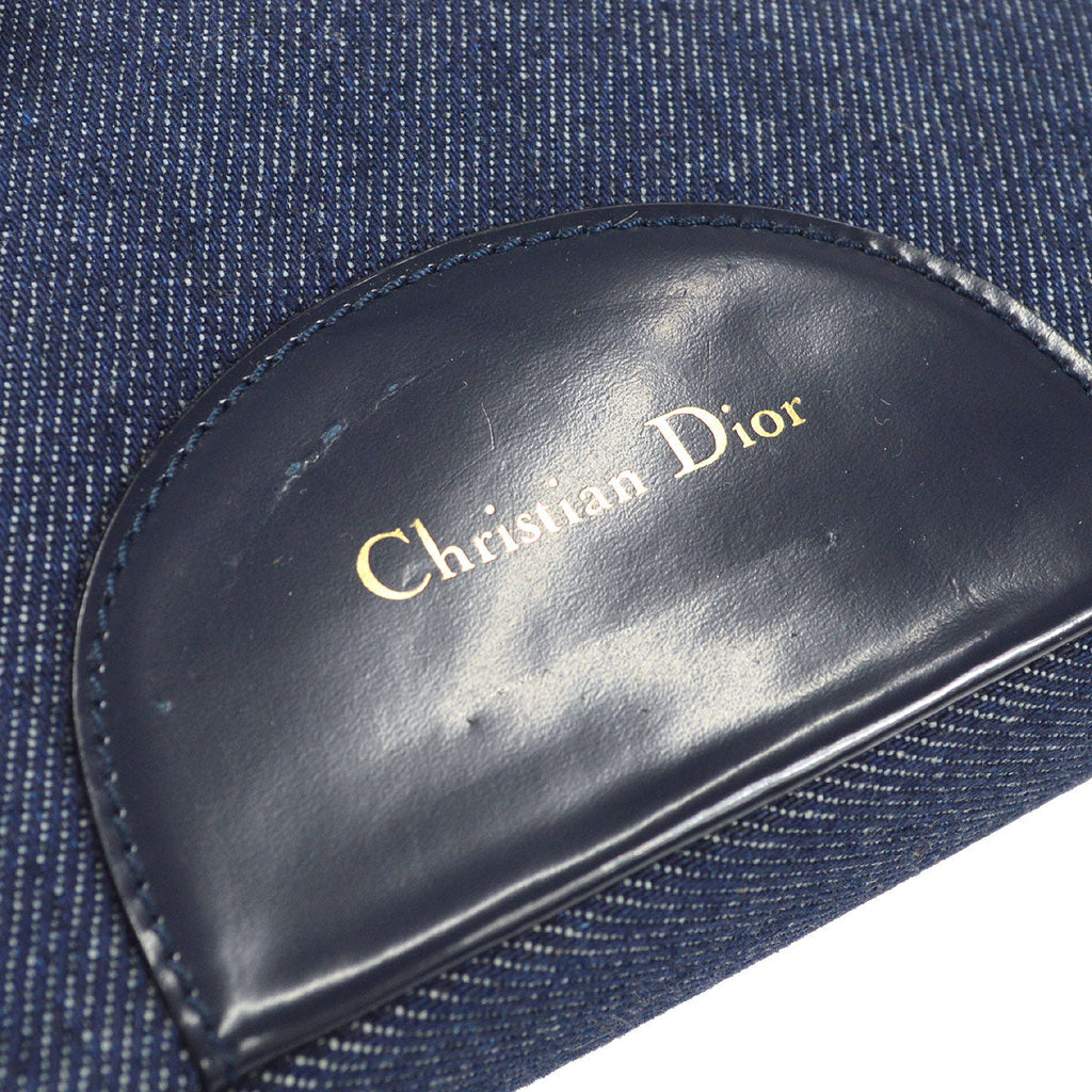 Christian Dior 2000 Maris Pearl Handbag Denim