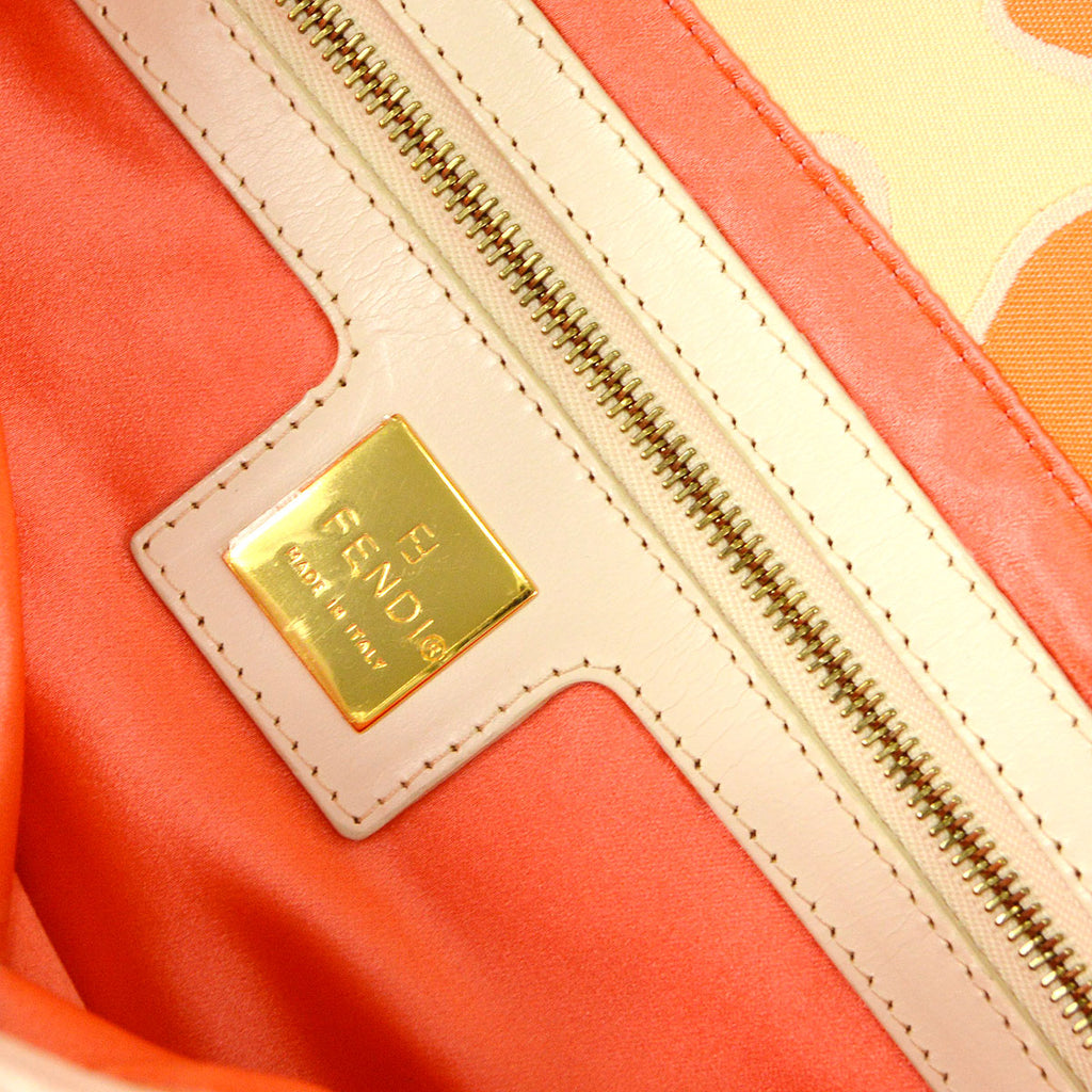 FENDI 2000s Psychedelic Swirl Print Baguette