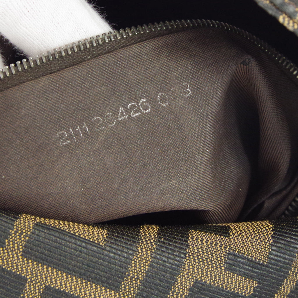 FENDI 1990s Zucca Hobo Bag
