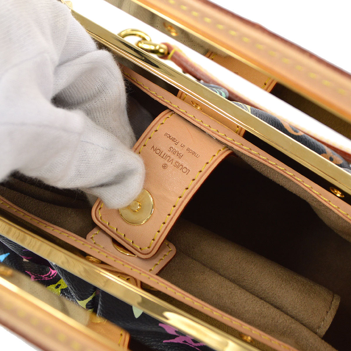LOUIS VUITTON 2009 JUDY PM MONOGRAM MULTICOLOR M40258