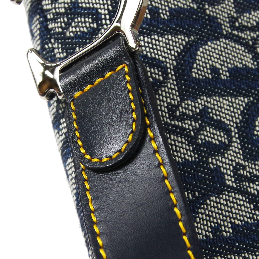 Christian Dior Trotter Saddle Bag Medium Navy