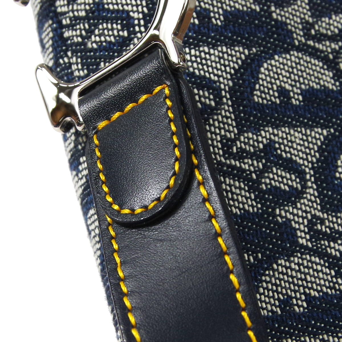 Christian Dior Trotter Saddle Bag Medium Navy