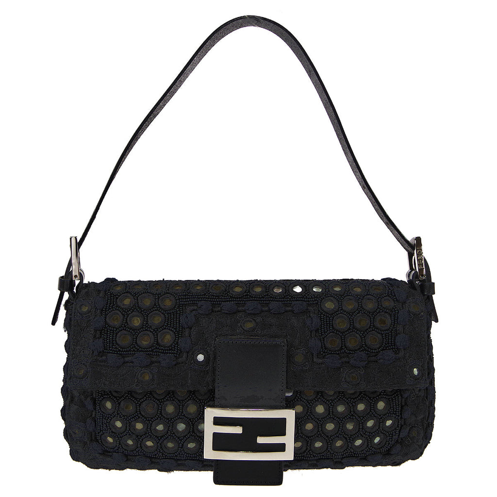 FENDI 2000s Beaded Baguette Bag Medium