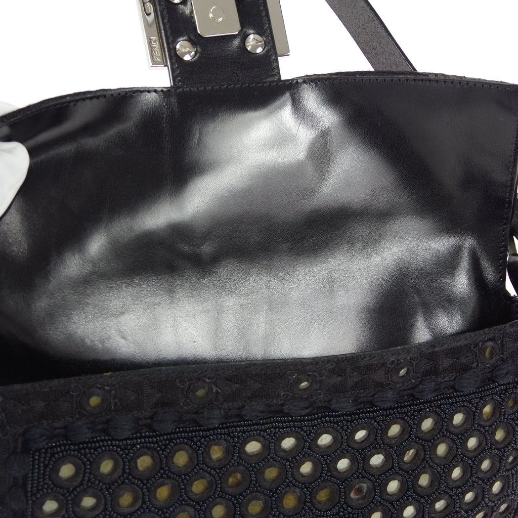 FENDI 2000s Beaded Baguette Bag Medium