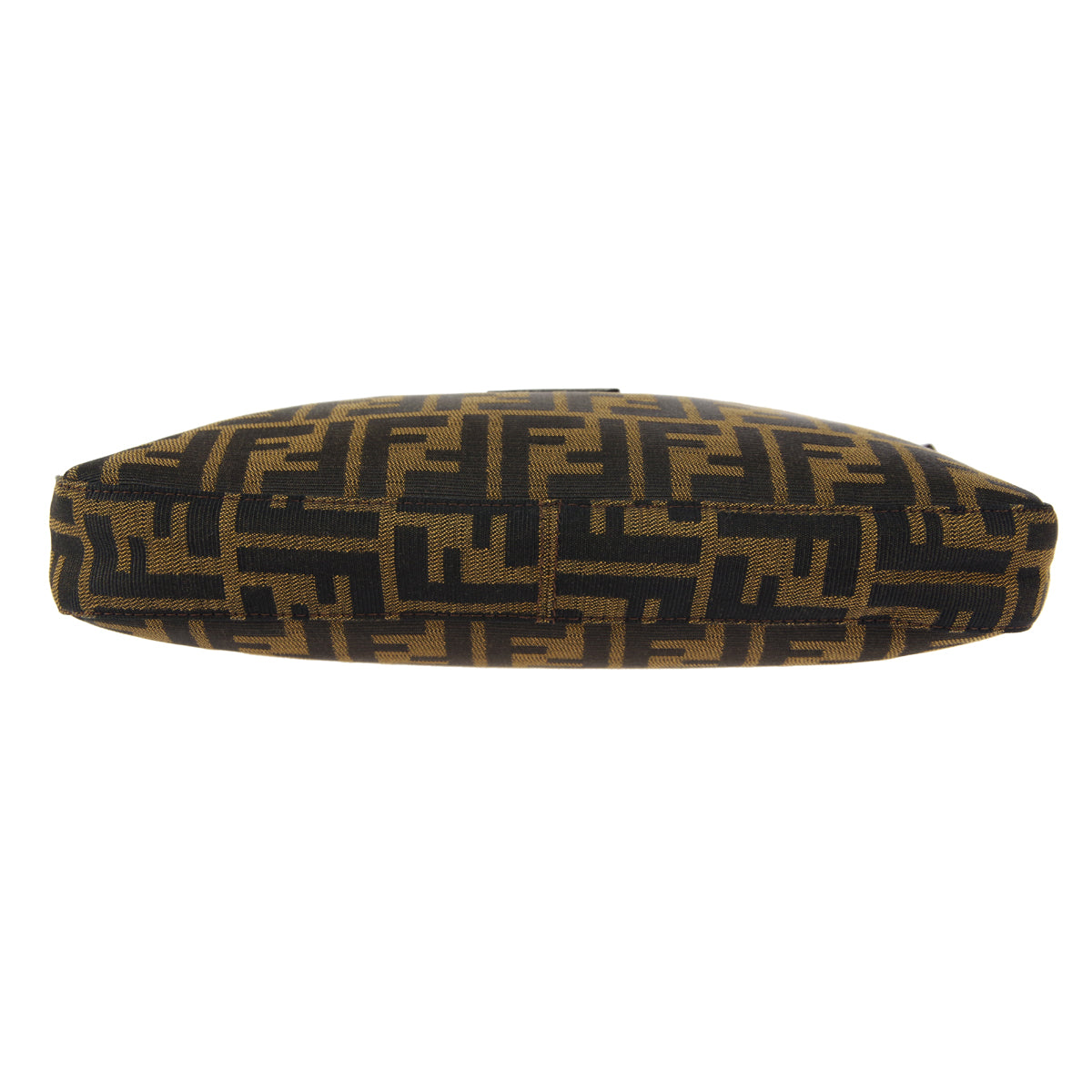 FENDI 1990s Zucca Hobo Bag Brown
