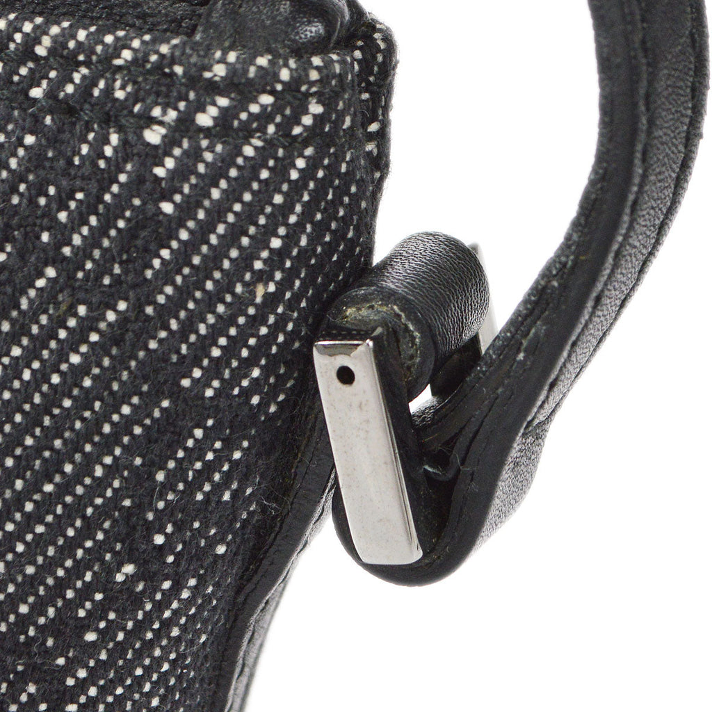GUCCI GG Handbag Black Denim