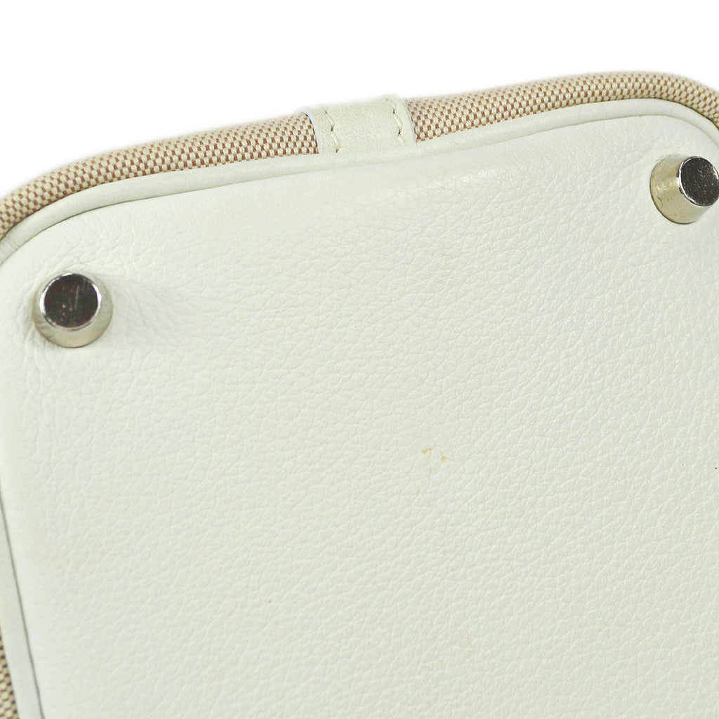 HERMES 2003 Picotin 18 Toile H