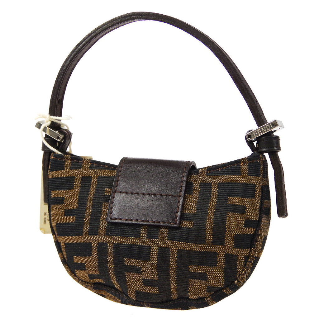 ★FENDI Zucca Zucca Mini Handbag Brown