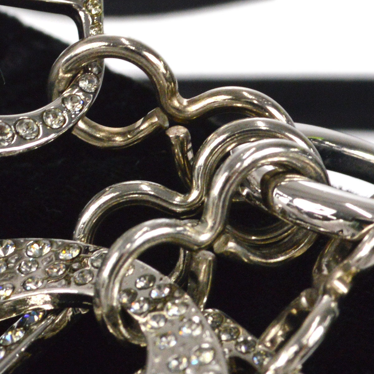 Christian Dior 1998 Cannage Handbag Black Velvet