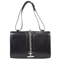 HERMES * 1972 Chaine D'Ancre Shoulder Bag Black Box Calf