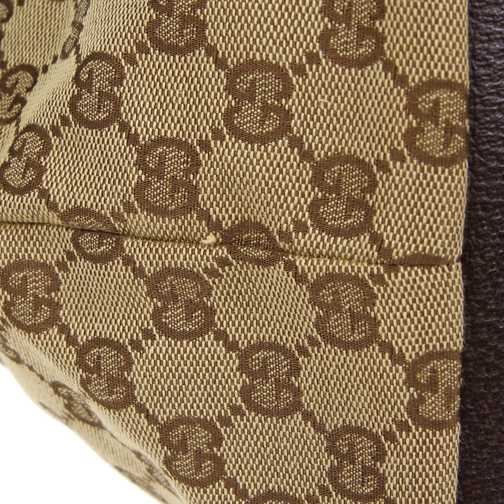 GUCCI GG Sherry Line Handbag Beige