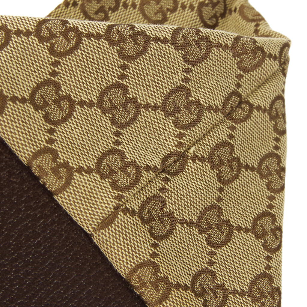 GUCCI GG Sherry Line Handbag Beige