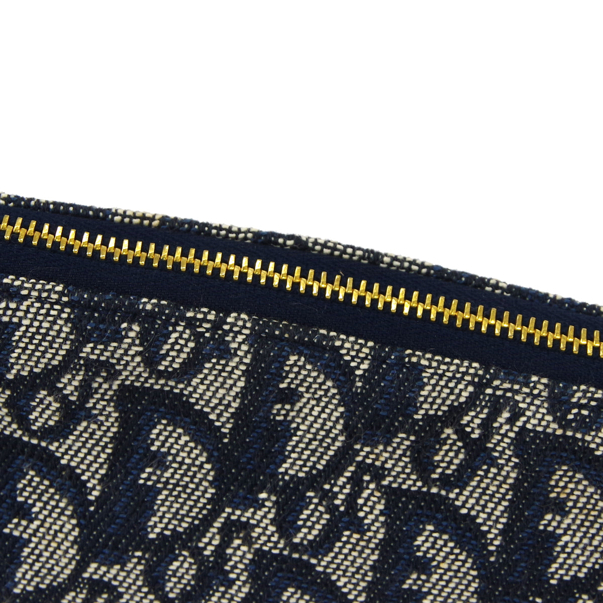 Christian Dior 2004 Trotter Saddle Handbag Navy