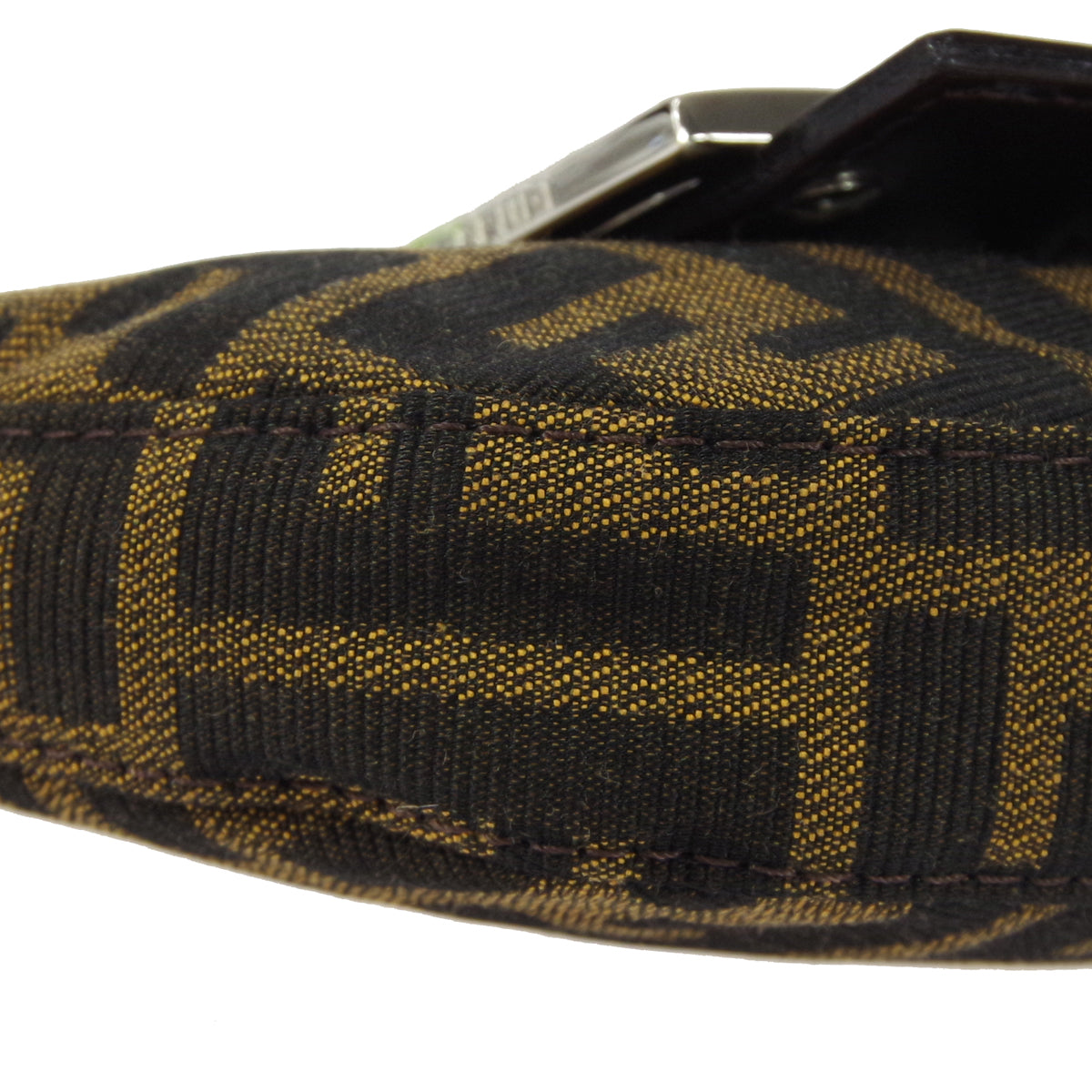FENDI 1990s Zucca Handbag Micro