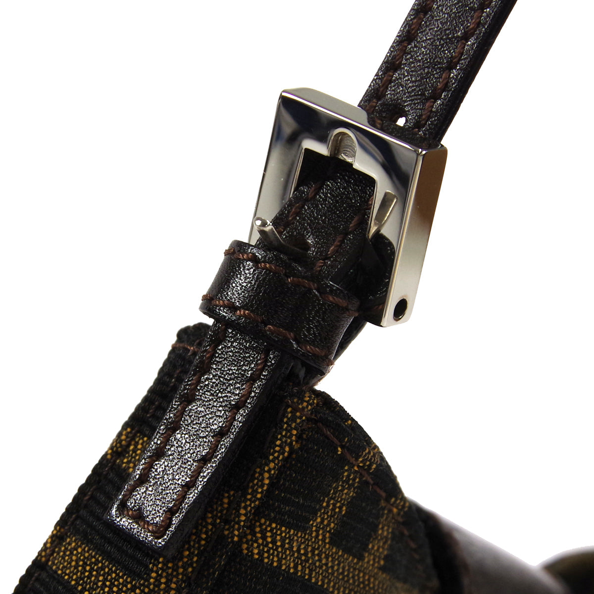 FENDI 1990s Zucca Handbag Micro