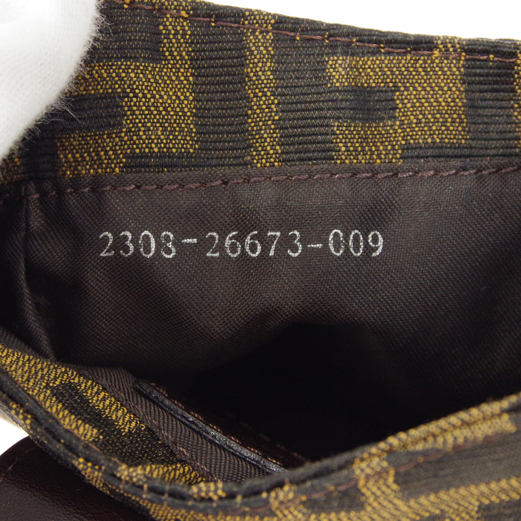 FENDI 1990s Zucca Handbag Micro