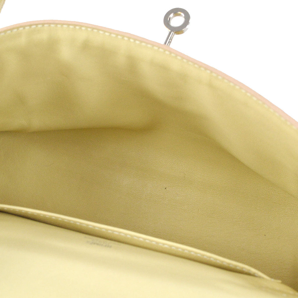 HERMES * 2005 KELLY POCHETTE Metallic Gold Chevre Myzore