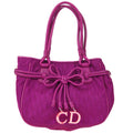 Christian Dior 2007 Trotter Handbag Purple