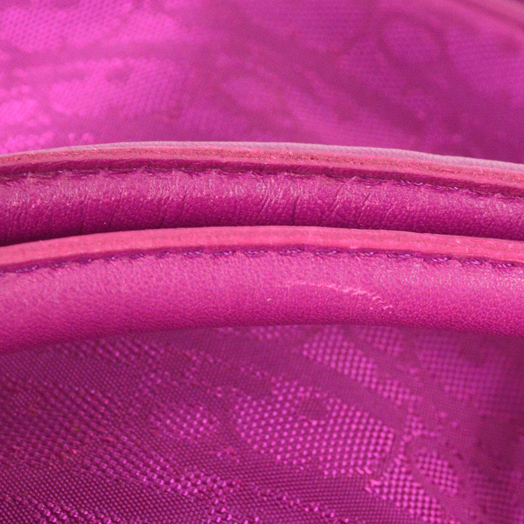 Christian Dior 2007 Trotter Handbag Purple
